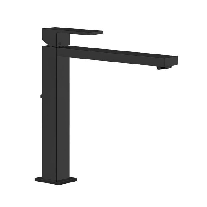 Фото Смеситель для раковины Gessi Rettangolo 11923#299 черный матовый