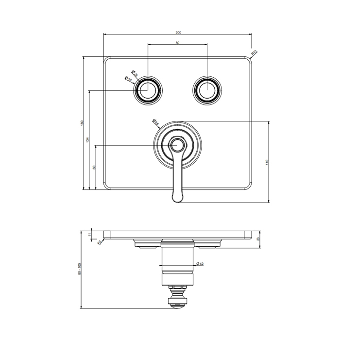 Фото Смеситель для душа Gessi Hi-Fi Eclectic 65242#031