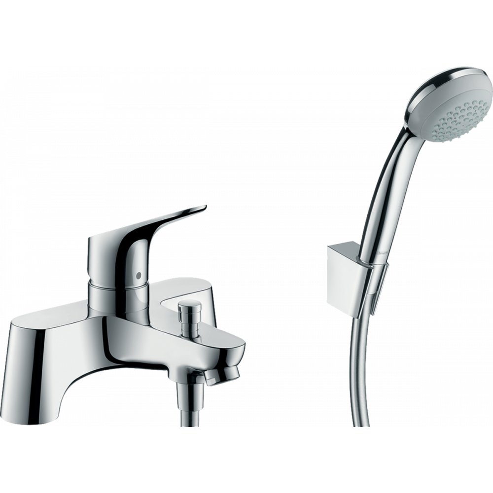 Фото Смеситель на борт ванны hansgrohe Focus 31521000  с душем