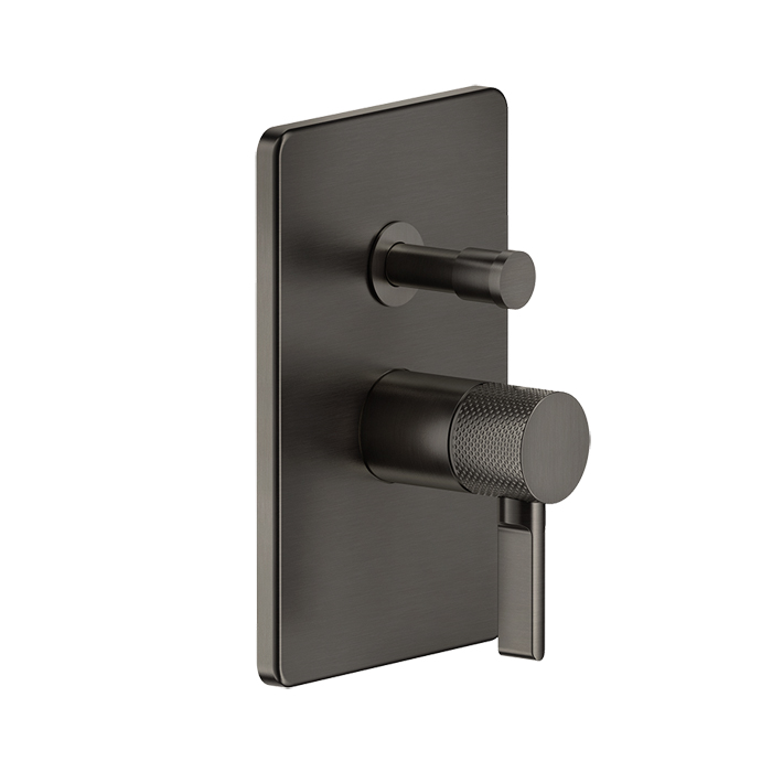 Фото Смеситель для душа Gessi Inciso 58079#299 черный матовый
