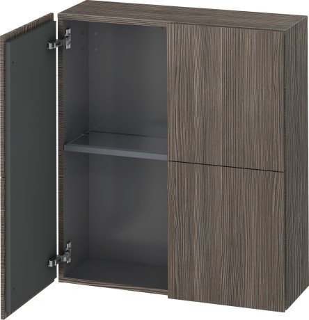 Фото Шкаф подвесной Duravit L-cube LC116705151 коричневая сосна