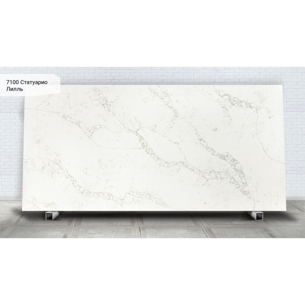 Фото Столешница Avant Quartz 7100 Статуарио Лиль