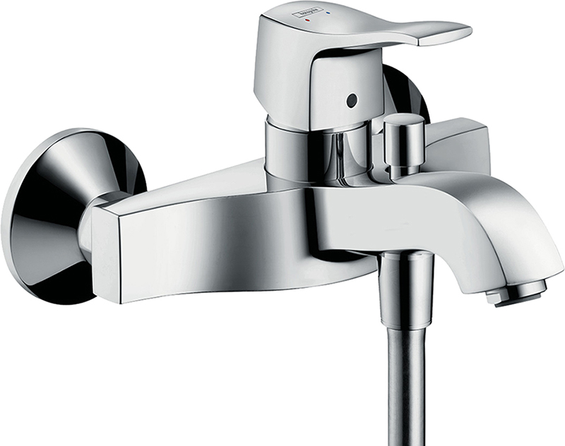 Фото Смеситель для ванны hansgrohe Metris Classic 31478000