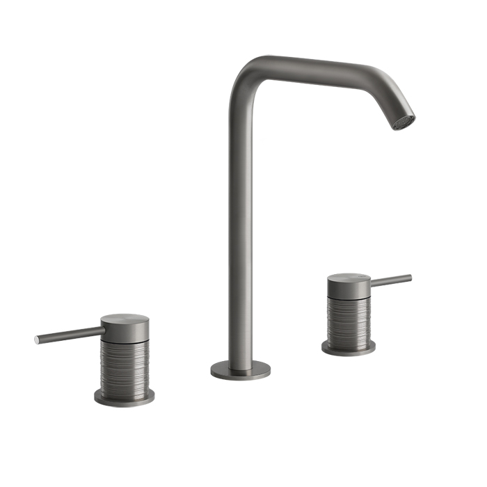 Фото Смеситель для раковины Gessi 316 54311#239 нержавейка