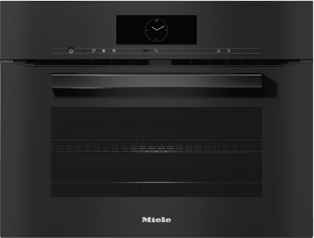 Фото Встраиваемый духовой шкаф с СВЧ Miele H 7840 BM OBSW