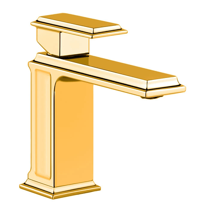 Фото Смеситель для раковины Gessi Eleganza 46002#080 золото