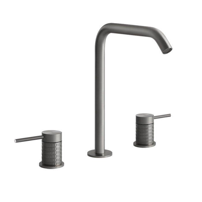 Фото Смеситель для раковины Gessi 316 54211#239 нержавейка