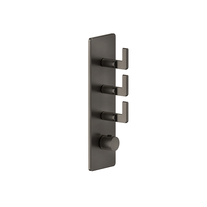 Фото Смеситель для душа Gessi Inciso 58206#299 черный матовый