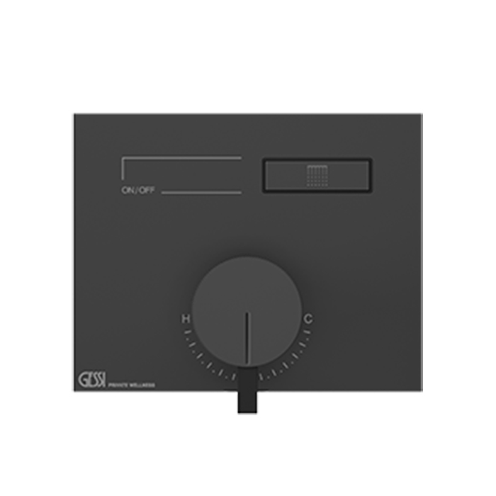 Фото Смеситель для душа Gessi Hi-Fi 63061#707 черный матовый