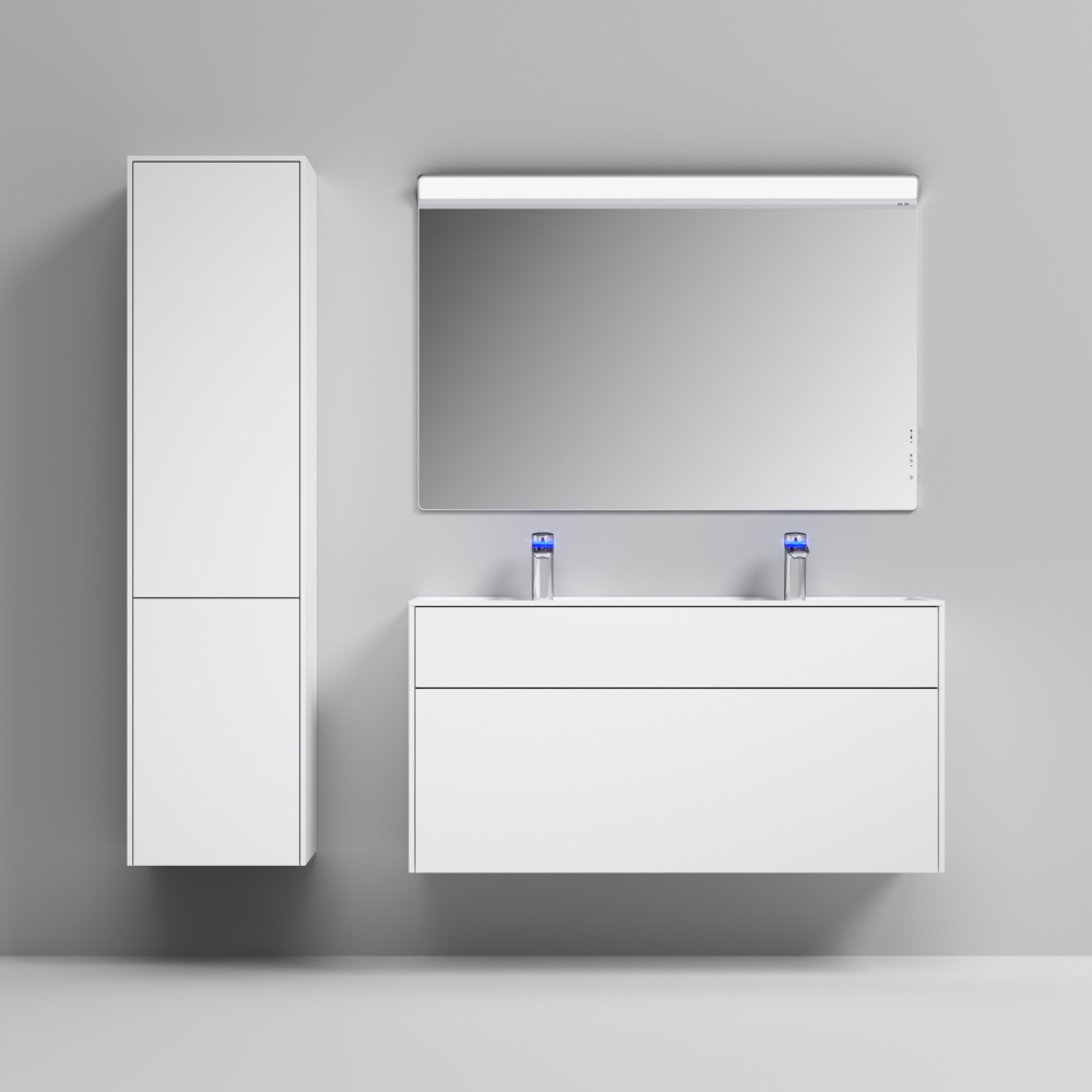 Фото Тумба под раковину AM.PM Inspire V2.0 M50AFHX1203WM 120 см белый матовый