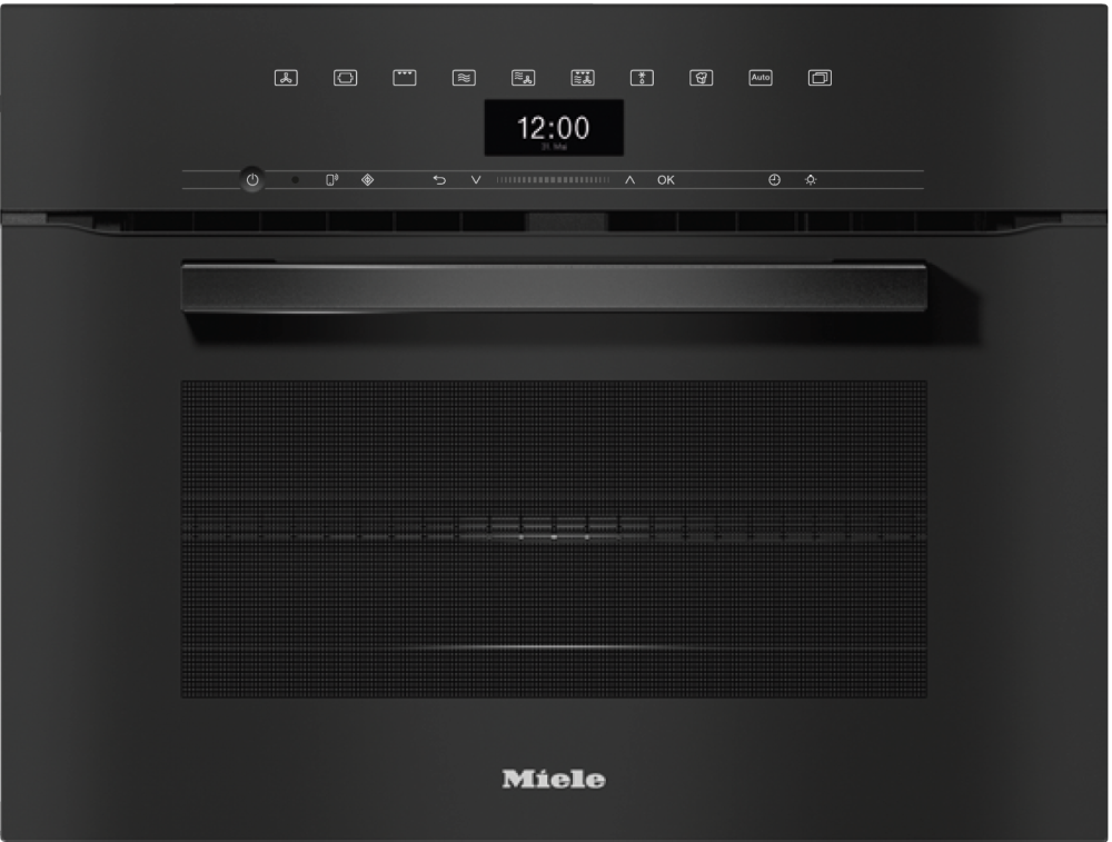 Фото Встраиваемый духовой шкаф с СВЧ Miele H 7440 BM OBSW