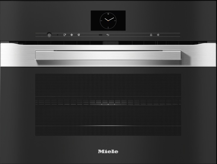 Фото Духовой шкаф с СВЧ Miele H7640BMCLST