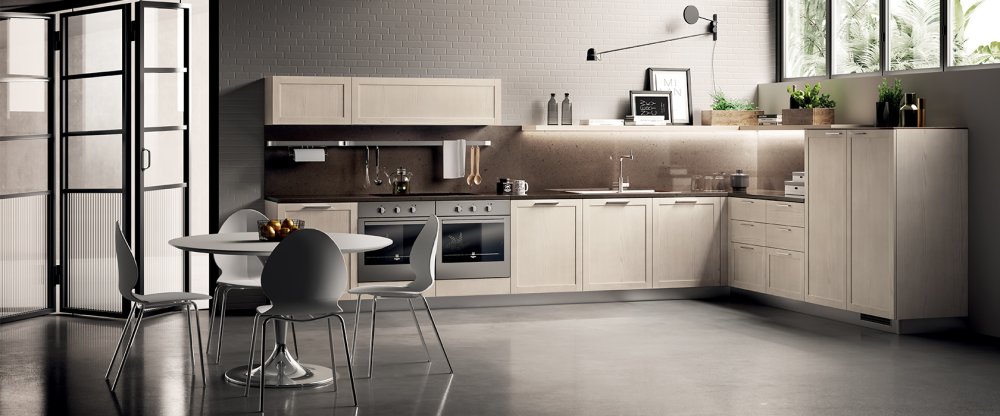 Фото Кухня Scavolini Carattere угловая 365 на 305 см