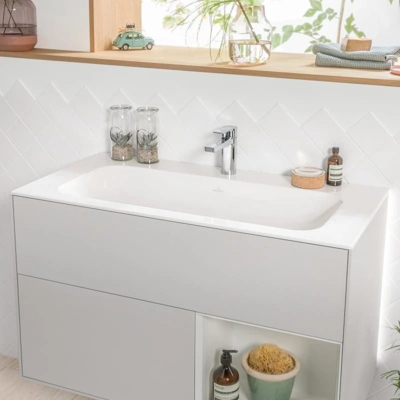 Фото Раковина Villeroy&Boch Finion 100 4164A2R1 альпийский белый
