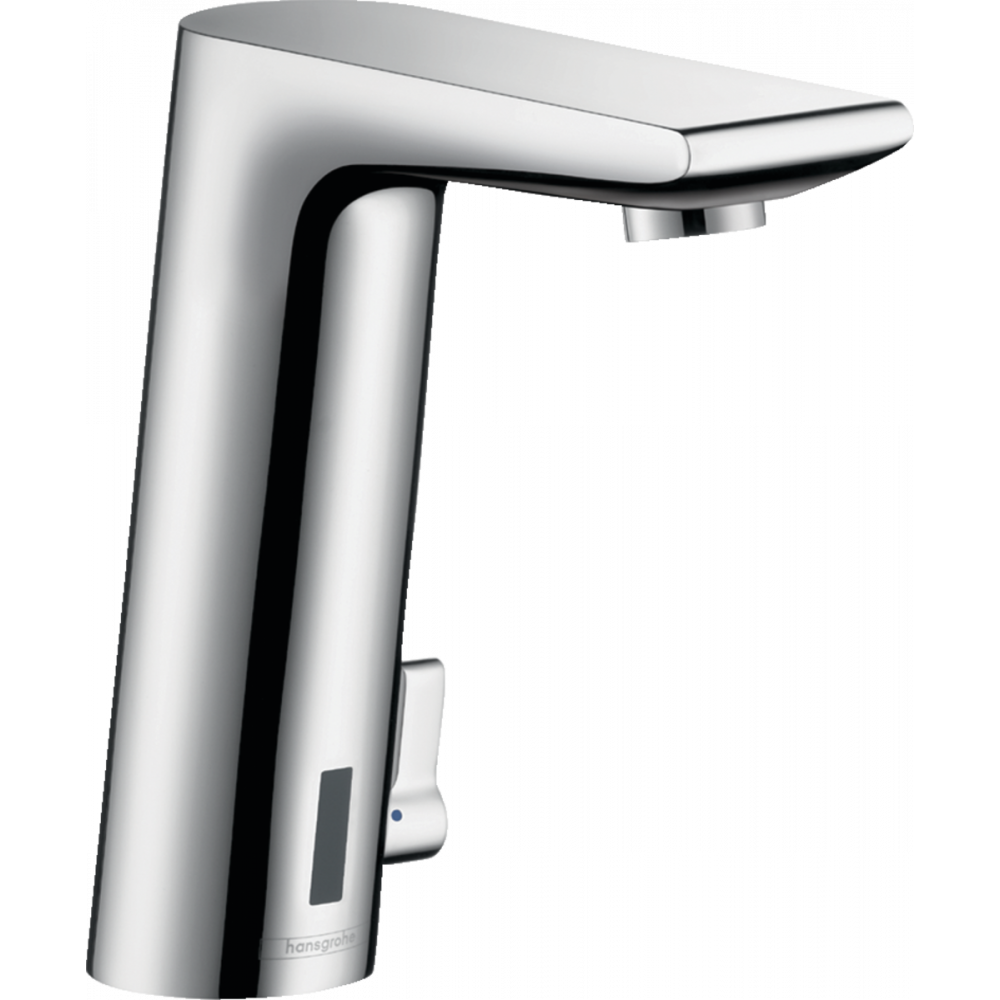 Фото Смеситель для раковины hansgrohe Metris S 31102000 электронный, с регулировкой температуры, от сети 230 V, хром