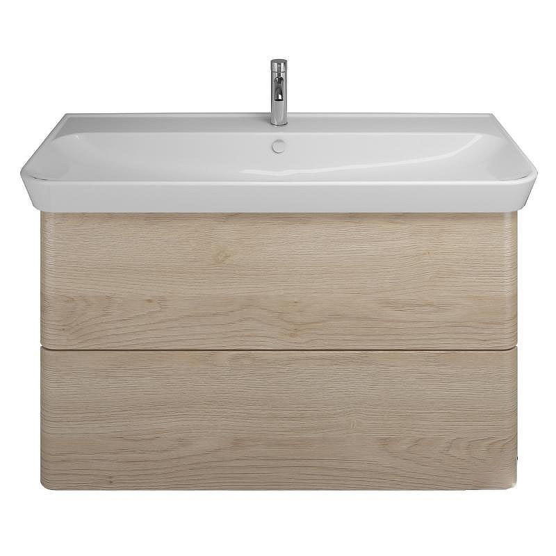 Фото Тумба с раковиной Burgbad Iveo 120 SFEN120F2747G0161C0001*1 кашемировый дуб