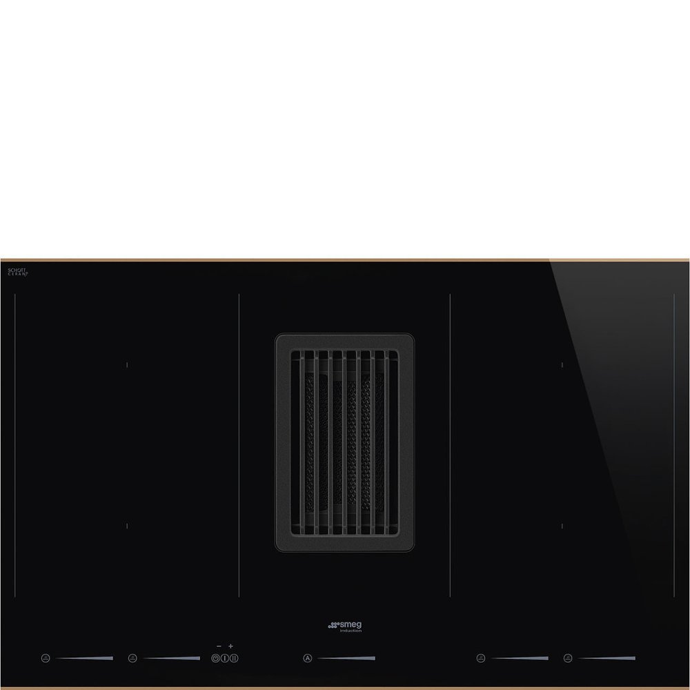 Фото Варочная панель с вытяжкой Smeg HOBD682R1
