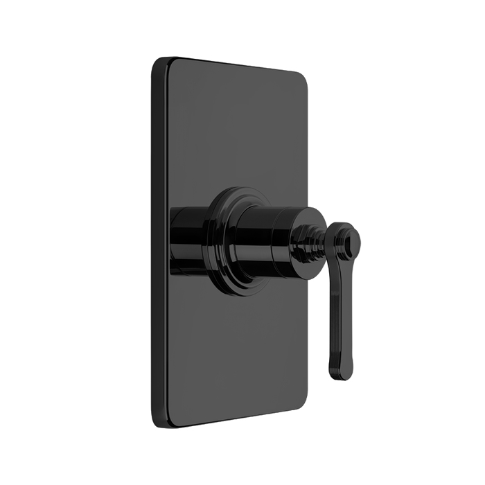 Фото Смеситель для душа Gessi Venti 20 65061#299 черный матовый