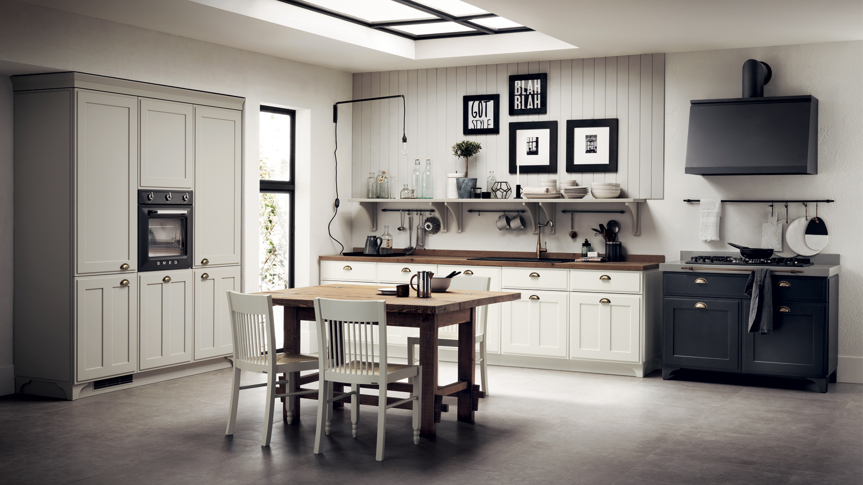 Фото Кухня Scavolini Favilla прямая 360 см