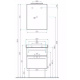 Фото Зеркальный шкаф с подсветкой Villeroy&Boch 2DAY2 A43810E4 (кат. A438F1E4), белый глянец