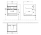 Фото Тумба под раковину Villeroy&Boch Venticello A92301DH, белый глянец