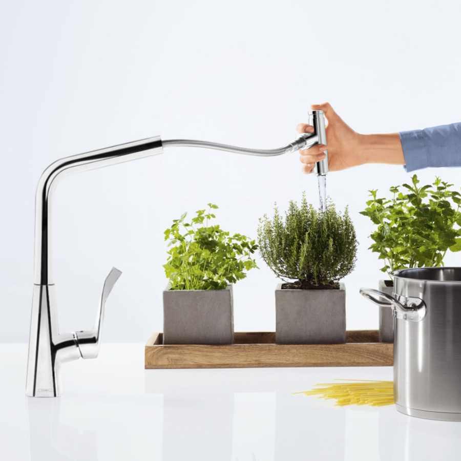Фото Смеситель для кухни hansgrohe Metris 14884000
