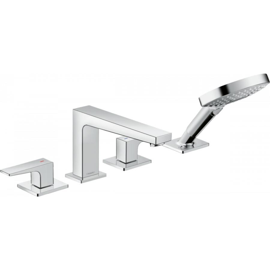 Фото Смеситель для ванны hansgrohe Metropol 32552000 на 4 отверстия хром