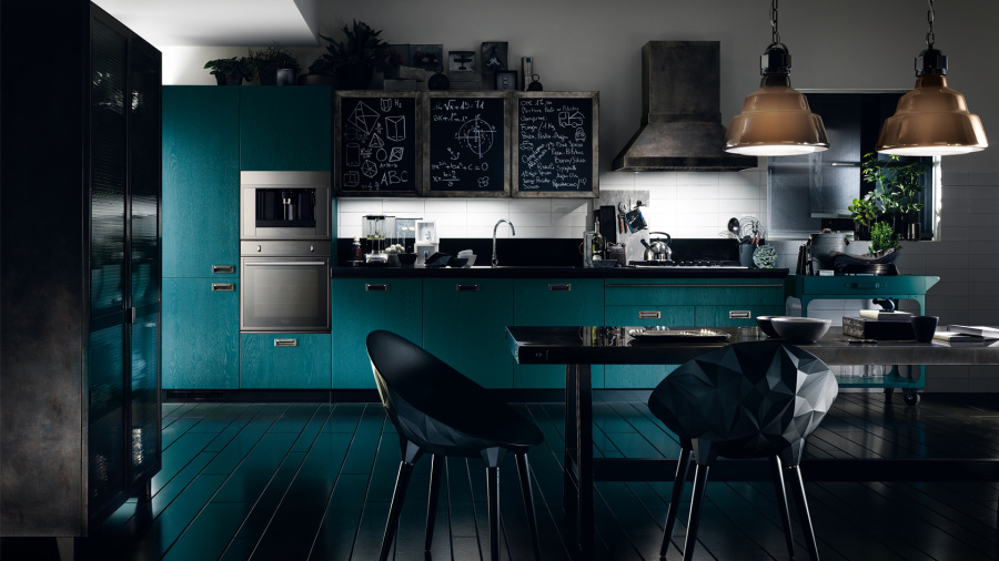 Фото Кухня Scavolini Diesel прямая 444 см