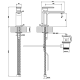 Фото Смеситель для раковины Gessi Eleganza 46001#080 золото