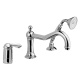 Фото Смеситель для ванны Nicolazzi Cristallo Liberty 3449CR33