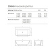 Фото Отдельностоящая ванна Dea Design Modern 170x80x56 DD8665 1700 18 белый