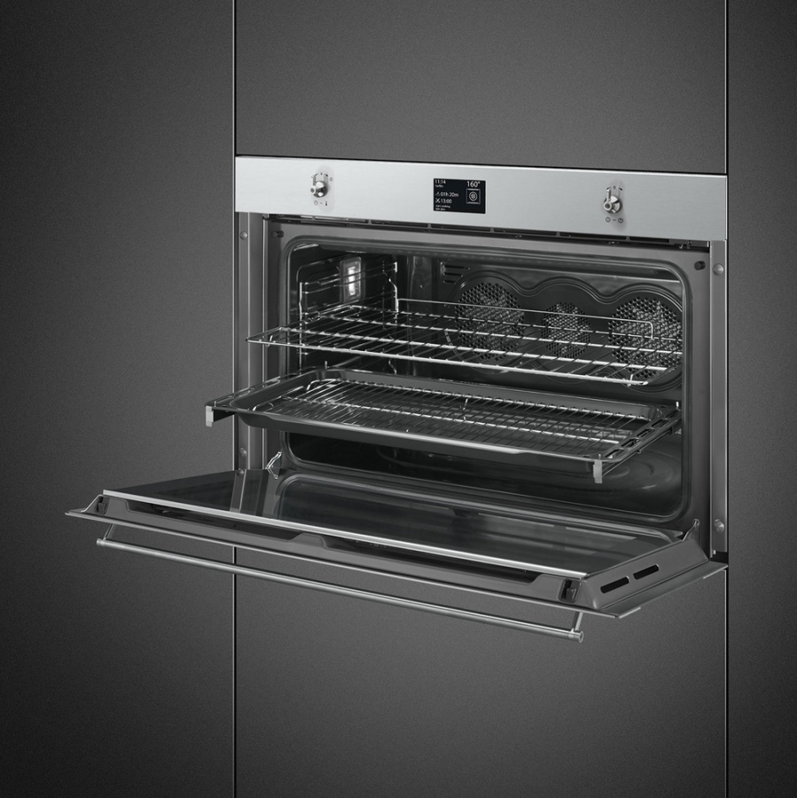 Фото Духовой шкаф Smeg SFP9395X1