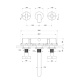 Фото Смеситель для раковины Gessi Inciso 58190#149