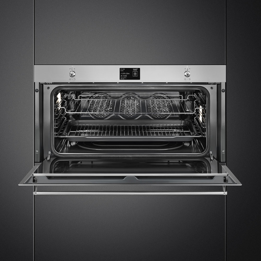 Фото Духовой шкаф Smeg SFPR9395X