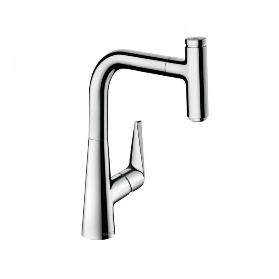 Фото Смеситель для кухни hansgrohe Talis Select M51 73852000 с вытяжным изливом