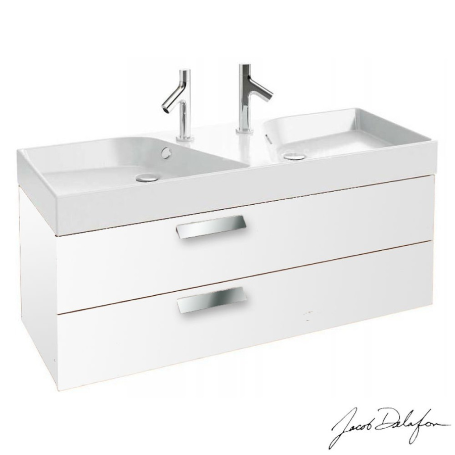 Фото Тумба под раковину Jacob Delafon Rythmik 120 EB1305-G1C, белый