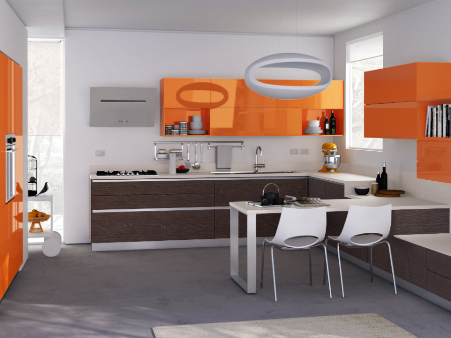 Фото Кухня Scavolini Evolution прямая 300 см