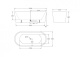 Фото Акриловая ванна BelBagno 180x80 BB71-1800-W0 без перелива