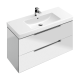 Фото Тумба под раковину Villeroy&Boch Subway 2.0 A69600DH, белый глянец