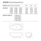 Фото Отдельностоящая ванна Dea Design Edge 160x76x56 DD8908 1600 16 чёрный