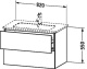 Фото Тумба под раковину Duravit L-cube LC624102222 белая
