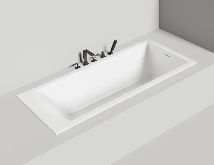 Фото Ванна из искусственного камня Salini Cascata Kit 180x80 104513M