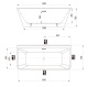 Фото Акриловая ванна Ravak Freedom D 169x80 XC00D00020