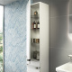 Фото Шкаф-пенал Ideal Standard Tonic II R4319WG белый лак