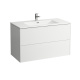 Фото Тумба с раковиной Laufen Pro 100 8.6496.2.260.104.1 белый