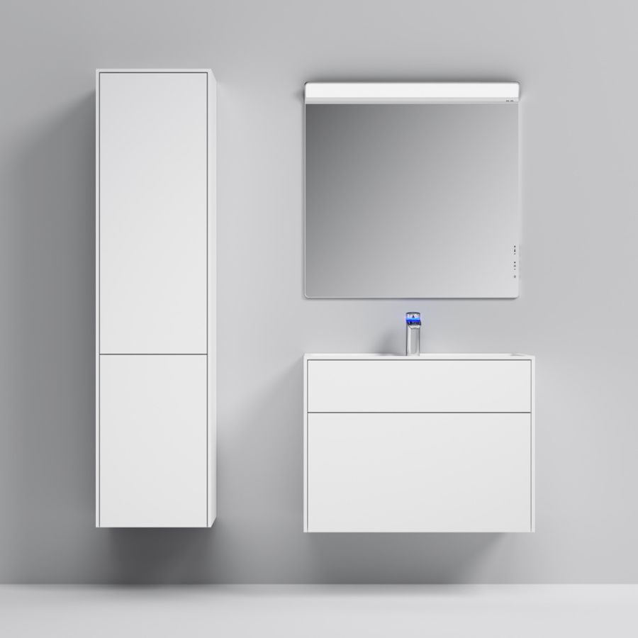 Фото Тумба под раковину AM.PM Inspire V2.0 M50AFHX0803WM 80 см белый матовый