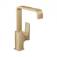 Фото Смеситель для раковины hansgrohe Metropol 230 32511140 со сливным клапаном Push-Open, шлифованная бронза