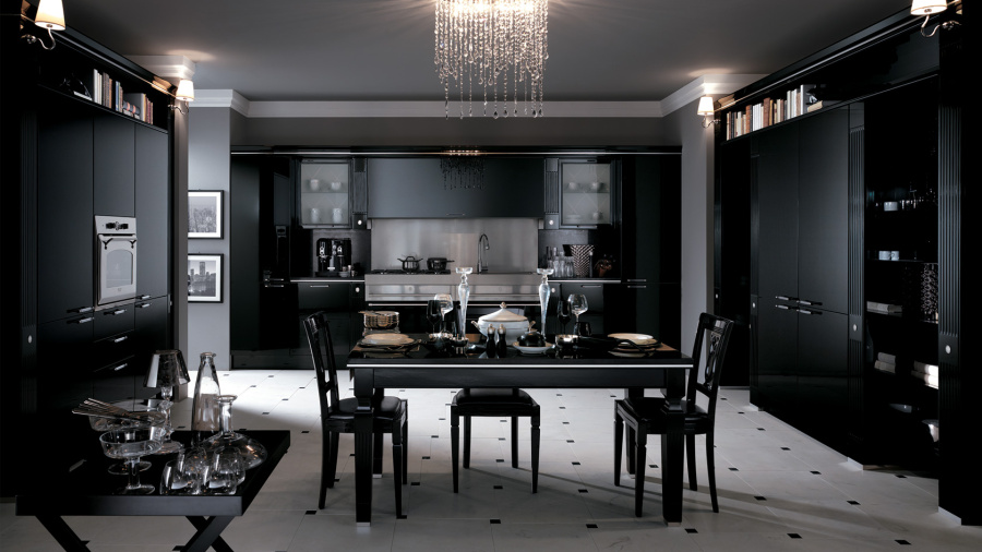 Фото Кухня Scavolini Baccarat прямая 300 см