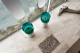 Фото Раковина Abber Kristall 45 AT2701White-Aquamarin-H