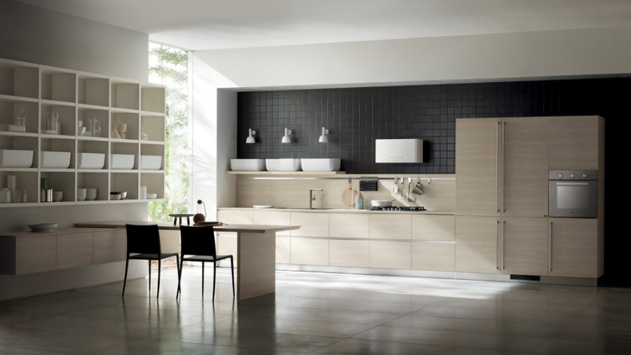 Фото Кухня Scavolini Qi угловая 480 на 260 см